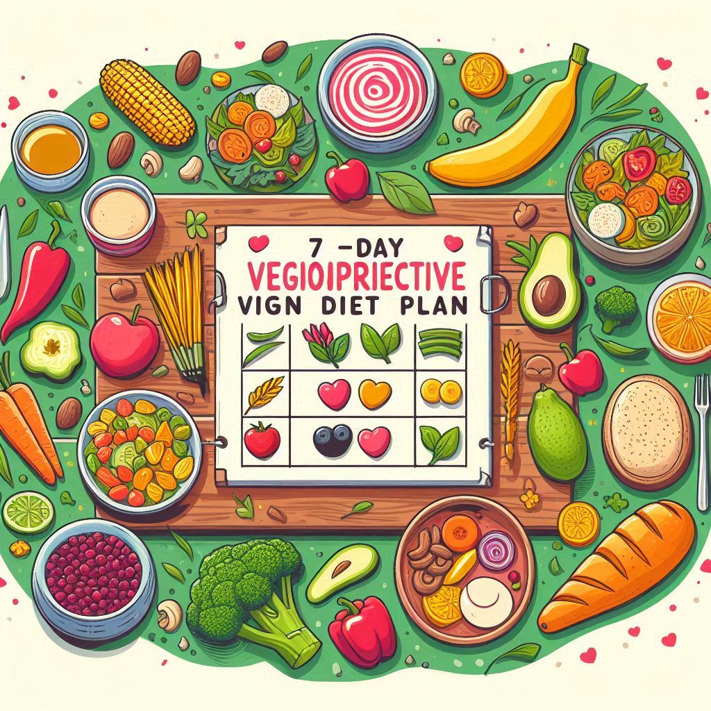 Seven-Day Cardioprotective Vegan Diet Plan